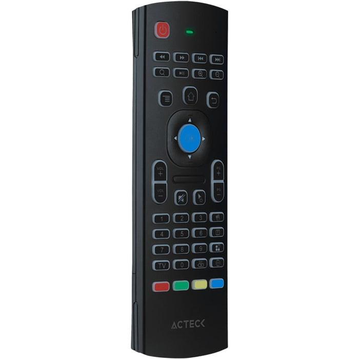 Control Acteck Air Mouse Con Teclado Qwerty Android Negro Ex7 Ac-927000