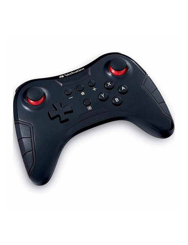 Control Con Cable Verbatim Para Nintendo Switch Negro Vb99797