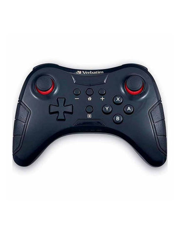 Control Con Cable Verbatim Para Nintendo Switch Negro Vb99797