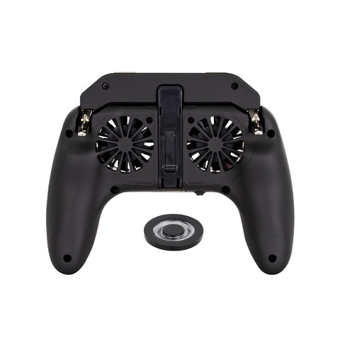 Control Gamepad Mecanico Techzone Immortal Gaming Imcg01 Con Ventiladores Y Gatillos