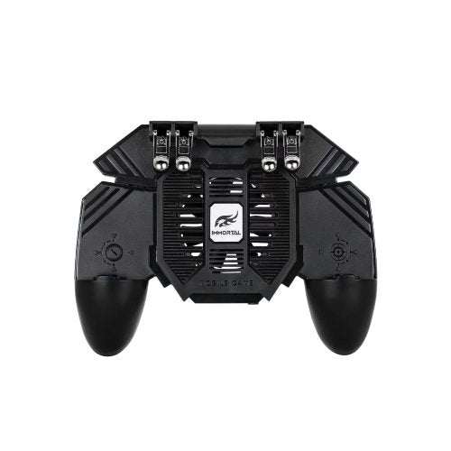 Control Gamepad Mecanico Techzone Immortal Gaming Imcg02 Con Ventiladores Y Gatillos