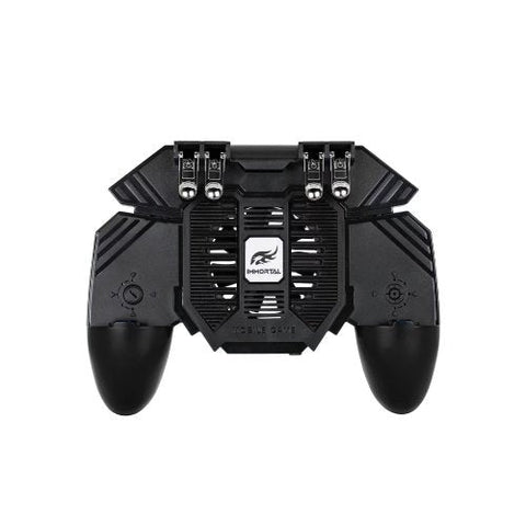 Control Gamepad Mecanico Techzone Immortal Gaming Imcg02 Con Ventiladores Y Gatillos