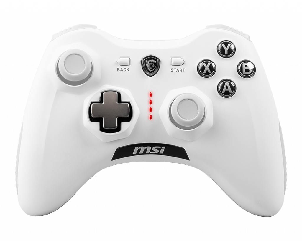 Control Inalambrico Msi Force Gc30 V2 White Recargable Xbox Pc Android