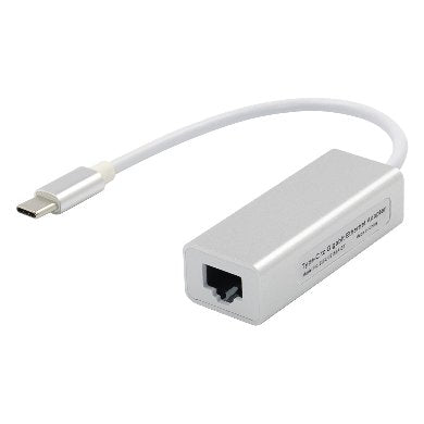Convertidor Brobotix Usb-C Macho A Rj45 Hembra, Gigabit, Blanco