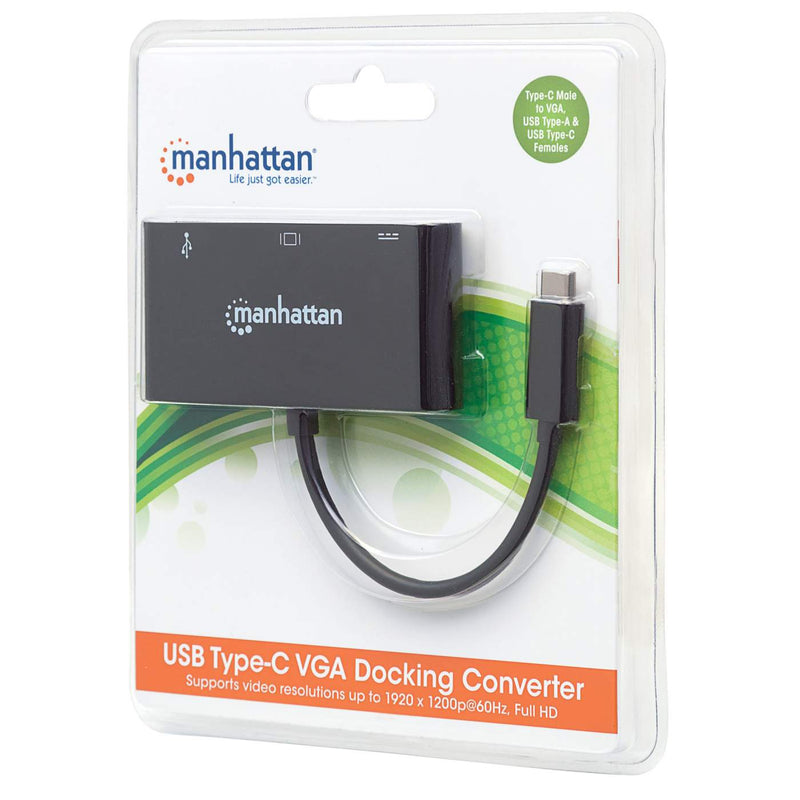 Convertidor De Video Manhattan De Usb Tipo C A Svga Hembra 152044