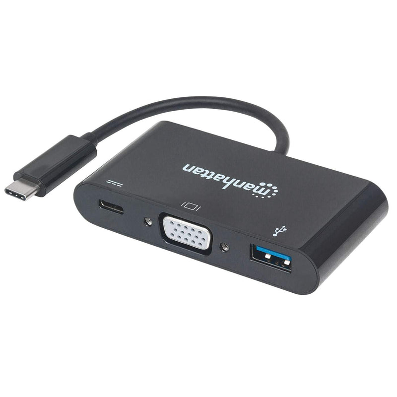 Convertidor De Video Manhattan De Usb Tipo C A Svga Hembra 152044