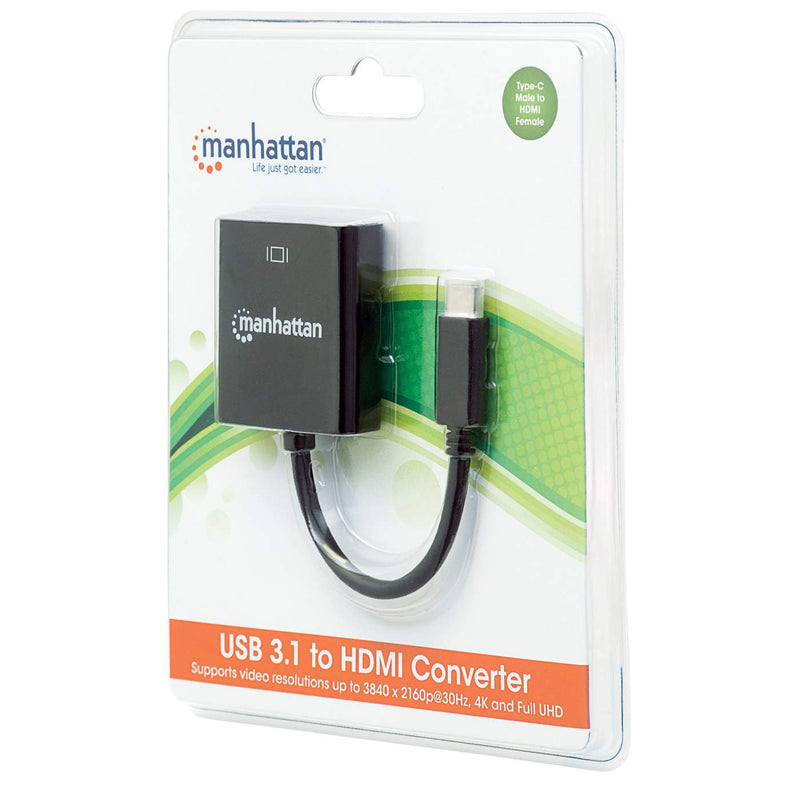 Convertidor Manhattan De Video Usb-C A Dvi Hembra 152051