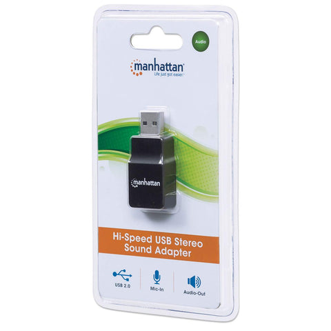 Convertidor Manhattan Usb 2.0 A Tarjeta Sonido 2.1 152754