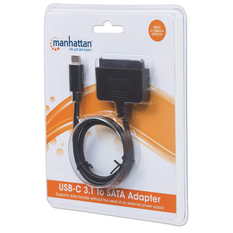 Convertidor Manhattan Usb-C A Hdd Sata 2.5 V 3.1 Gen2 152495