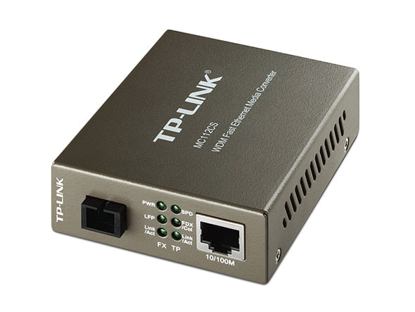 Convertidor Medios Tp-Link, Multimedia Wdm Monomodo, 10/100mb - Mc112cs