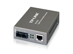 Convertidor Multimedia Multi-Modo, 1 Puerto Rj45 1000 Mbps, Conector De Fibra Sc, Hasta 500 M