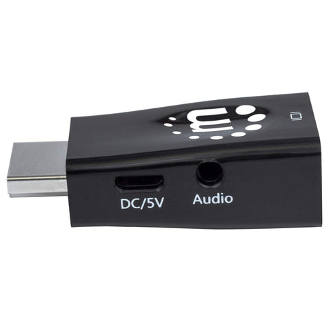 Convertidor Video Manhattan Hdmi A Svga+Audio Micro 151542