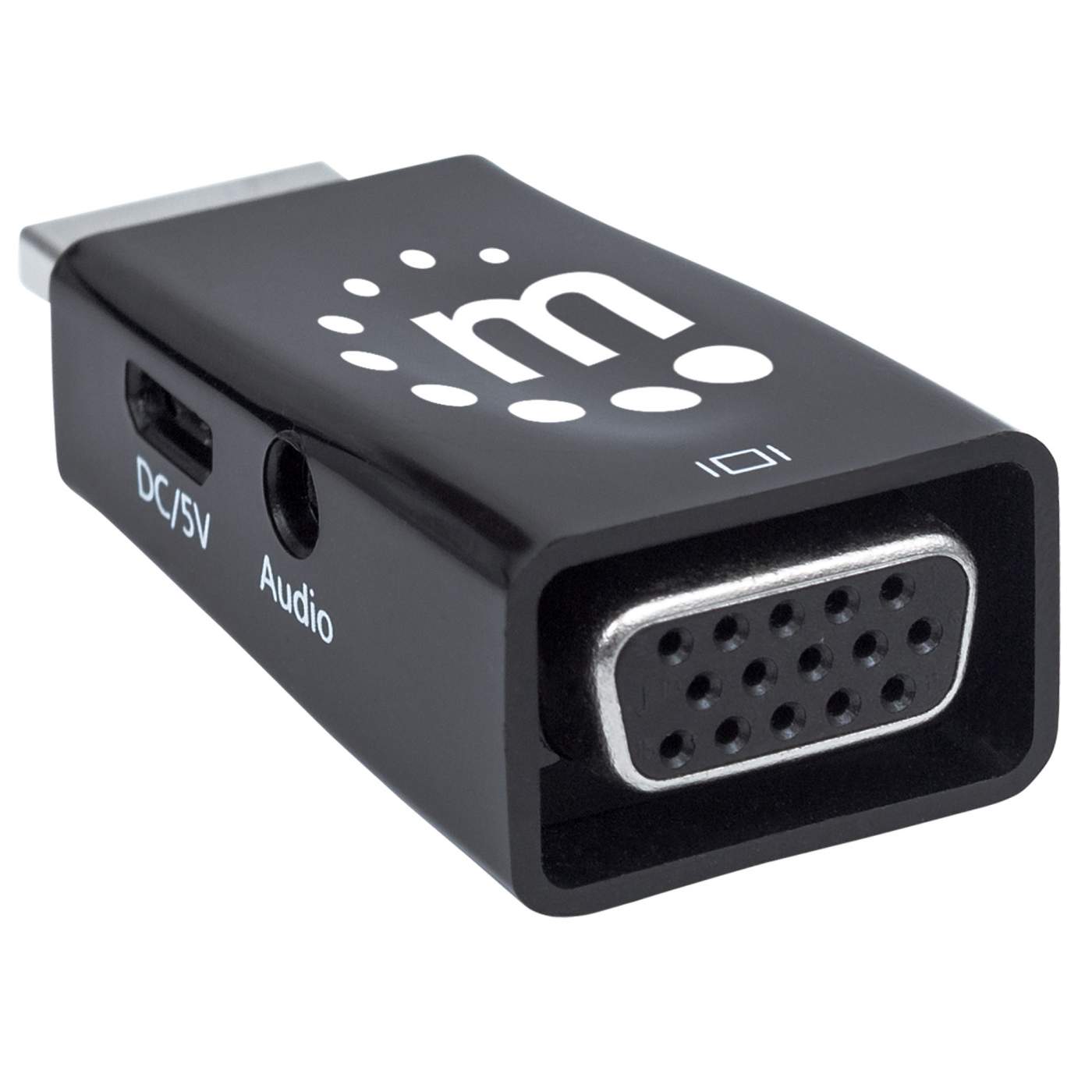 Convertidor Video Manhattan Hdmi A Svga+Audio Micro 151542