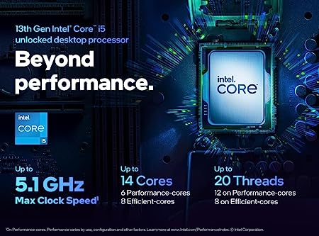 Cpu Intel Ci5 13600k 3.5-5.1ghz 24mb125w Soc1700 13thgen Bx8071513600k