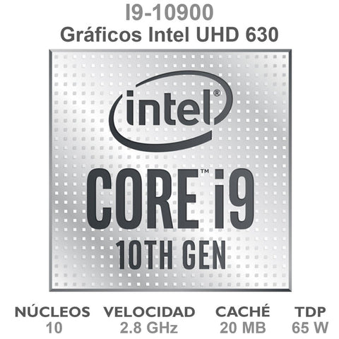 Cpu Intel Core I9 10900 2.8ghz 20mb 65w Soc1200 10th Gen Bx8070110900