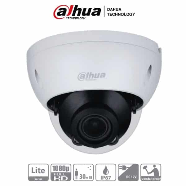 Dahua Camara Domo Antivan 2mp, Lente Motor (Dh-Hac-Hdbw1200rn-Z-2712-S4)