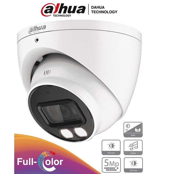 Dahua camara domo f.c. 5 mp, ip67 (dh-hac-hdw1509tn-a-led-0360b)