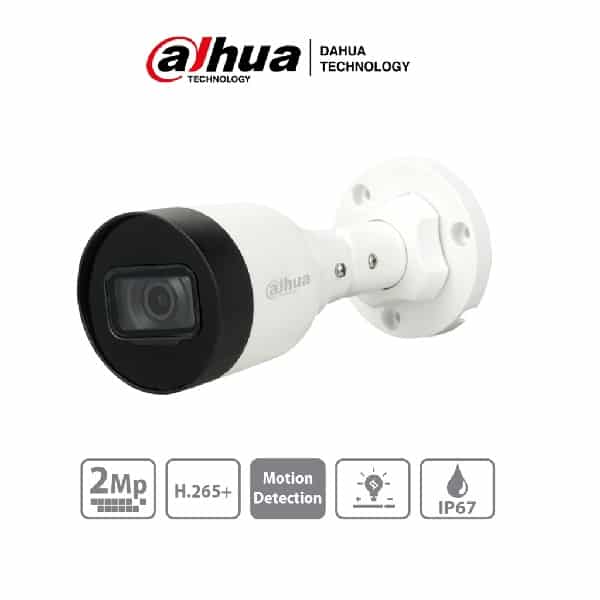 Dahua Camara Ip Bala 2 Mp, Lente De 2.8 (Dh-Ipc-Hfw1230s1n-0280b-S4)