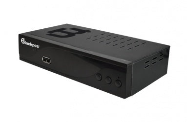 Decodificador Tv Blackpcs Aluminio Hdmi Usb Coaxial Cont (E010alum-Bl)
