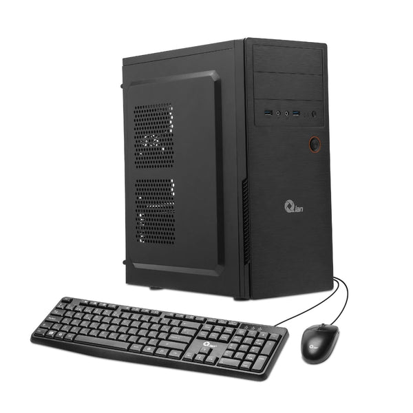 Desktop Qian Qpa-Opc-03b Intel I3-10100, 16gb, Ssd 240, 1tb, 550w, Kit T/M