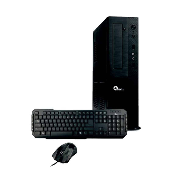 Desktop Qian Slim Bao Qcs190002 Core I3, 4gb, 1tb, Win10 Pro, Kit T/M