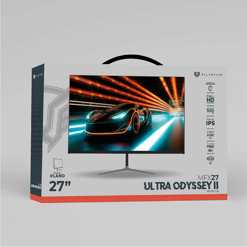 Monitor Balam Rush Ultra Odyssey Ii Mfx27 Panel Ips Full Hd 100Hz Plano