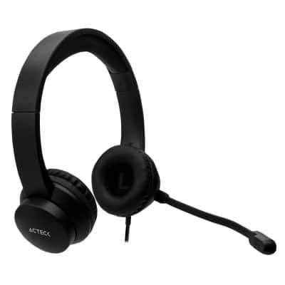Diadema Acteck Estereo 2.0 Alambrico Usb Ajus Discover HU230 AC-932233