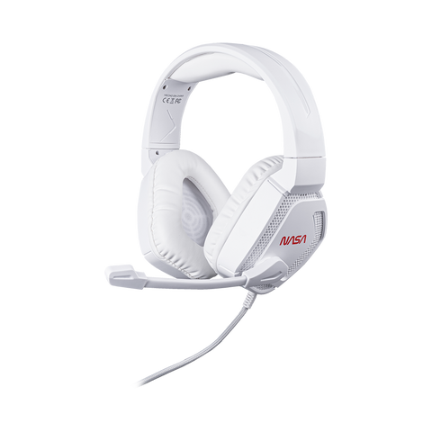 Diadema Alambrica Nasa By Techzone Ns-Hsg01 Rgb Blanca