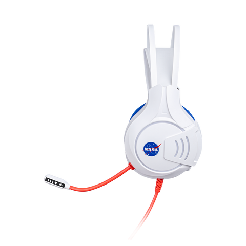 Diadema Alambrica Nasa By Techzone Ns-Hsg03 Rgb Blanca