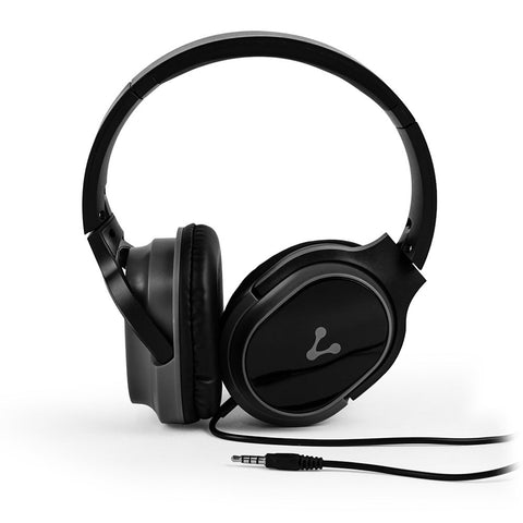 Diadema Alta Fidelidad Con Mic Vorago Hp-301 (Un Solo Jack 3.5) Negra