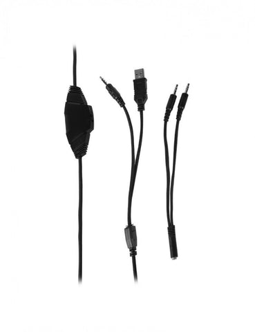 Diadema Gamer Balam Rush Usb, 3.5mm Micrófono, Blanco Sonorous Hs750 Br-933001