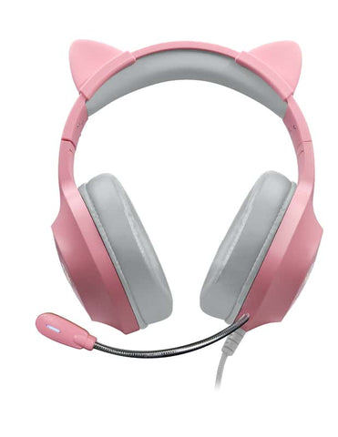 Diadema Gamer Balam Rush Usb, 3.5mm Micrófono Rosa Sonorous Hs750 Br-932998