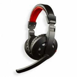 Diadema Gamer Stylos 3.5 Mm Ergonomico Negro Luz Led Usb (Stsheg2b)