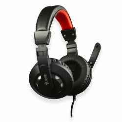 Diadema Gamer Stylos 3.5 Mm Ergonomico Negro Luz Led Usb (Stsheg2b)