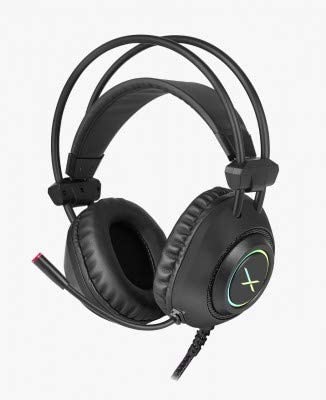 Diadema Gamer Xzeal Microfono 13 Cm Usb 3.5mm Led 7 Colores Xzhd205b