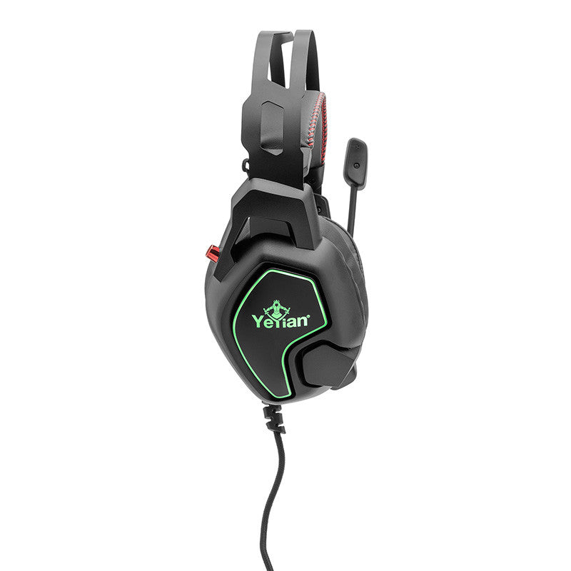 Diadema Gamer Yeyian Ydv-33403 Vicious Usb, 3.5mm, Rgb, Omni, Micro, Negro