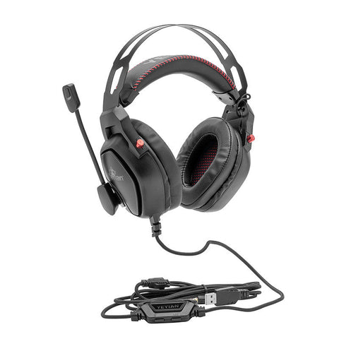 Diadema Gamer Yeyian Ydv-33403 Vicious Usb, 3.5mm, Rgb, Omni, Micro, Negro