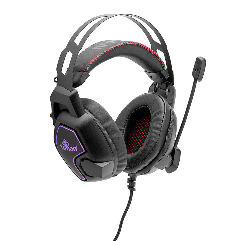 Diadema Gamer Yeyian Ydv-33403 Vicious Usb, 3.5mm, Rgb, Omni, Micro, Negro