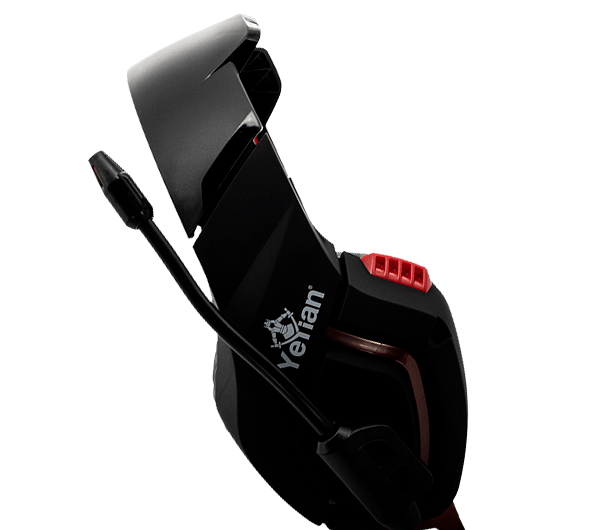 Diadema Gamer Yeyian Ydw-33402 Wicked S3000 Negro Color Rojo- Usb Con Micro