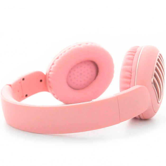 Diadema Getttech Gdj-33201P Joy Bt,  Tf,  Fm,  Aux,   250Mah,  Rev Goma Rosa