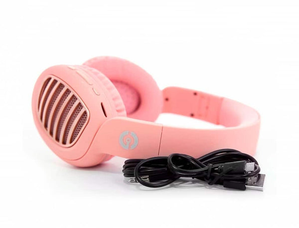 Diadema Getttech Gdj-33201P Joy Bt,  Tf,  Fm,  Aux,   250Mah,  Rev Goma Rosa