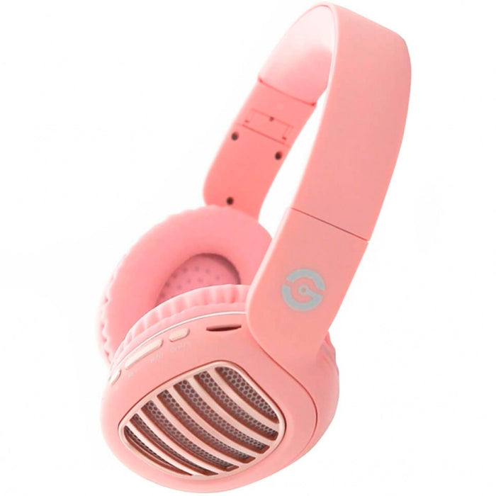 Diadema Getttech Gdj-33201P Joy Bt,  Tf,  Fm,  Aux,   250Mah,  Rev Goma Rosa