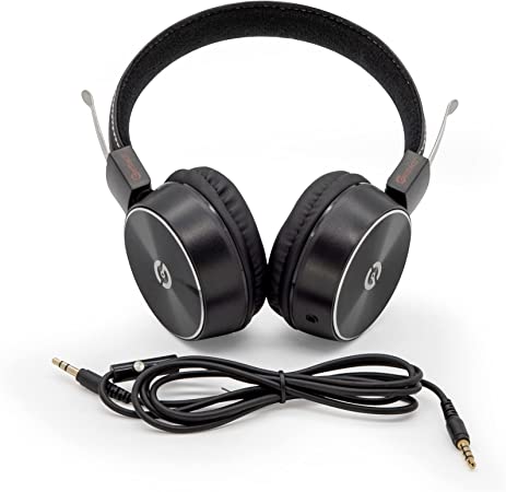 Diadema Headset Getttech Gh-2000n Mesh, 3.5mm, C Mic, Negro