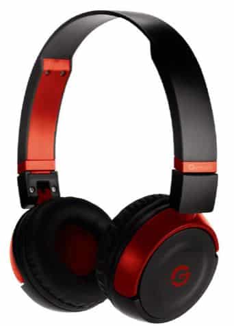 Diadema Headset Getttech Gh-3000R Synergy 3.5Mm,  Con Microfono, Rojo