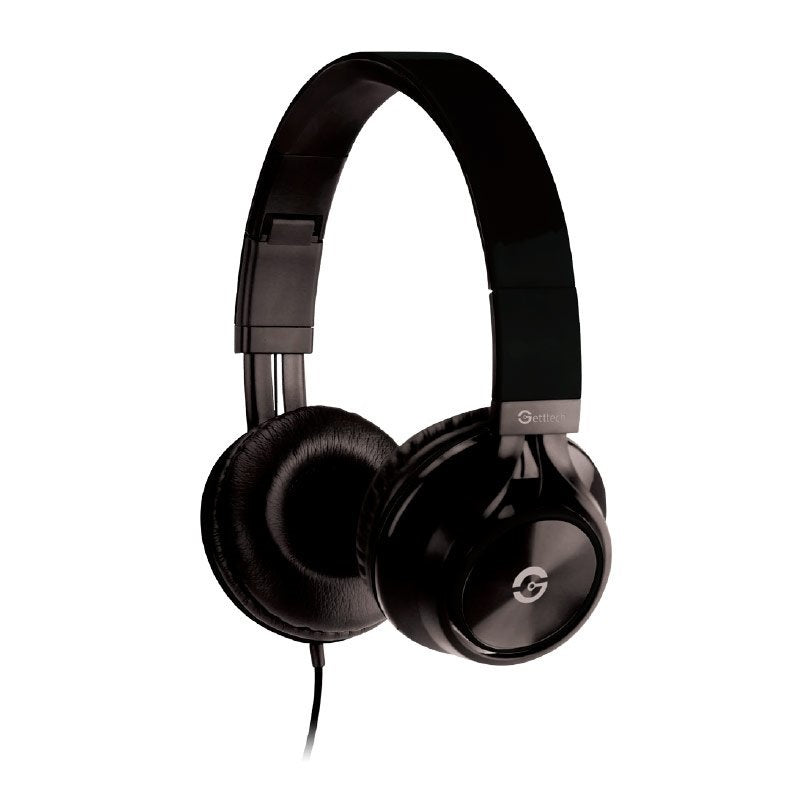 Diadema Headset Getttech Gh-3100n Sonority 3.5mm, C Mic, Negro