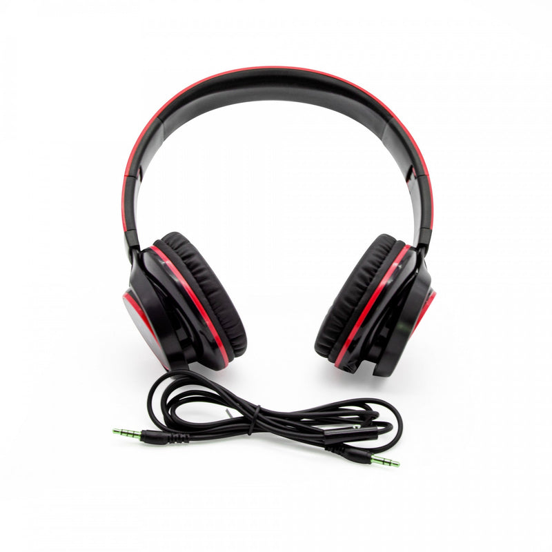 Diadema Headset Getttech Gh-3100r Sonority 3.5mm, C Mic, Rojo