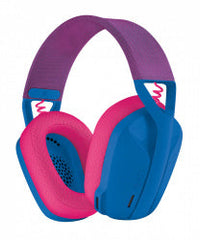 Diadema Logitech G435 Inalambrica Lightspeed Usb Bt Azul (981-001061)