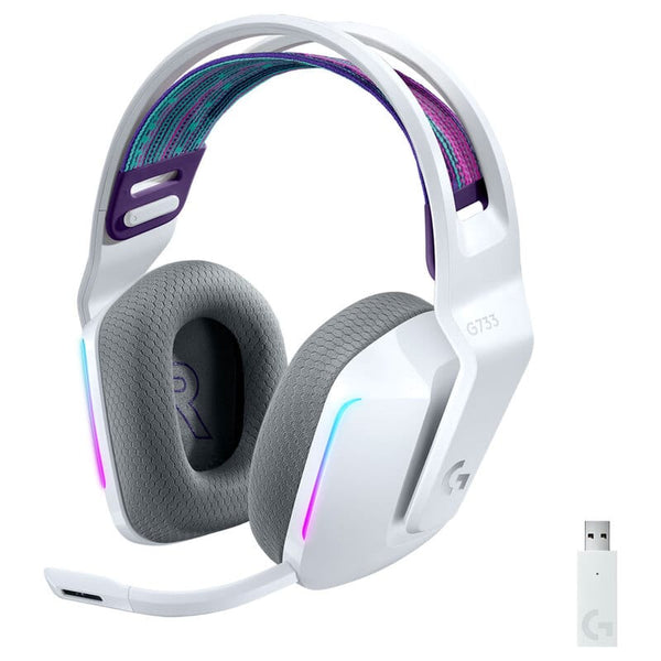 Diadema Logitech G733 Lightspeed Wireless Rgb Gaming Blanco 981-000882