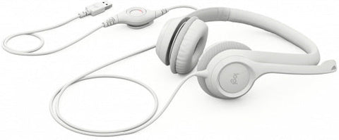 Diadema Logitech H390 Audio Digital Usb P&P Off-White (981-001285)