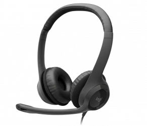 Diadema Logitech H390 Stereo Con Microfono Usb (981-000060)